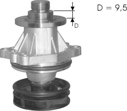 TECDRIVE TPAE0080 - Pompe à eau cwaw.fr