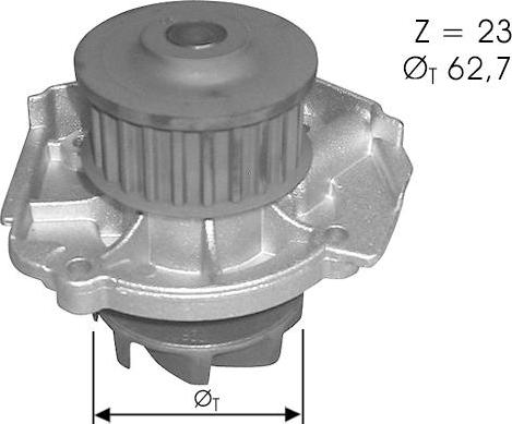 TECDRIVE TPAE0032 - Pompe à eau cwaw.fr