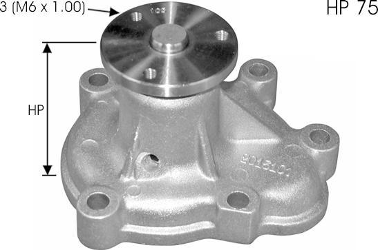 TECDRIVE TPAE0037 - Pompe à eau cwaw.fr