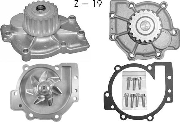 TECDRIVE TPAE0158 - Pompe à eau cwaw.fr