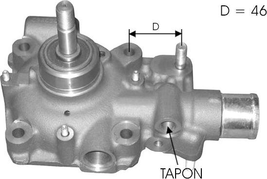 TECDRIVE TPAE0169 - Pompe à eau cwaw.fr