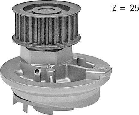 TECDRIVE TPAE0165 - Pompe à eau cwaw.fr