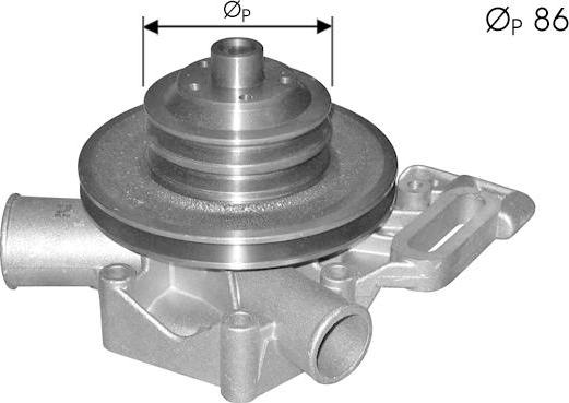 TECDRIVE TPAE0130 - Pompe à eau cwaw.fr