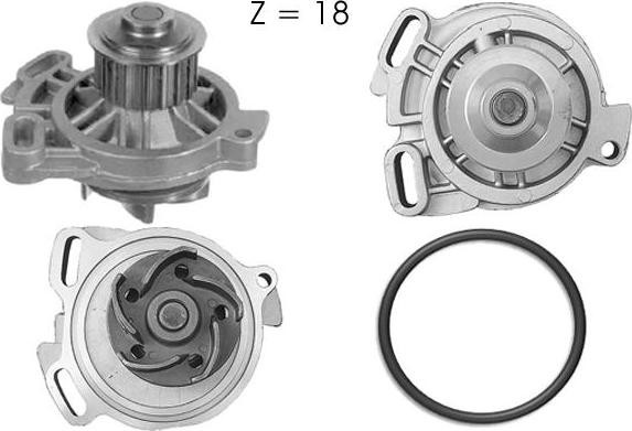 TECDRIVE TPAE0120 - Pompe à eau cwaw.fr