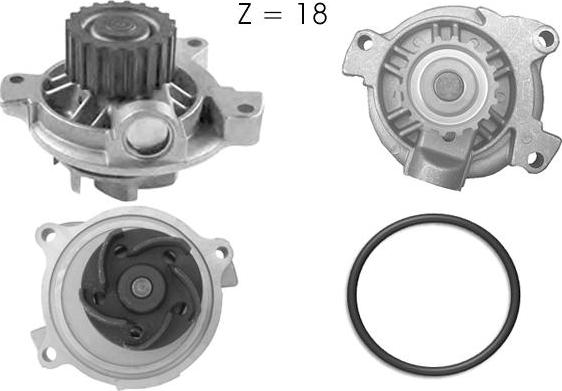 TECDRIVE TPAE0171 - Pompe à eau cwaw.fr