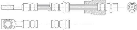 Technika 46415 - Flexible de frein cwaw.fr