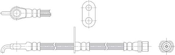 Technika 43692 - Flexible de frein cwaw.fr