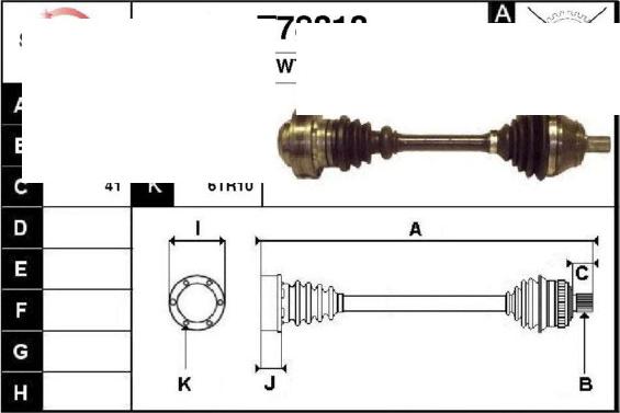 Technika 67313 - Arbre de transmission cwaw.fr