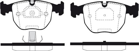 Technika 01440 - Kit de plaquettes de frein, frein à disque cwaw.fr