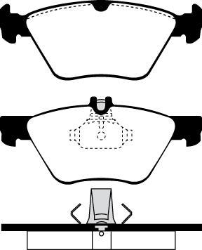 Valeo 670636 - Kit de plaquettes de frein, frein à disque cwaw.fr