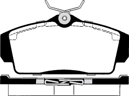 Magneti Marelli 600000097550 - Kit de plaquettes de frein, frein à disque cwaw.fr