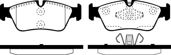 Valeo 604138 - Kit de plaquettes de frein, frein à disque cwaw.fr