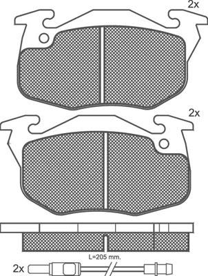 ATE 13.0460-3952 - Kit de plaquettes de frein, frein à disque cwaw.fr