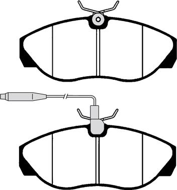 Valeo P403S - Kit de plaquettes de frein, frein à disque cwaw.fr