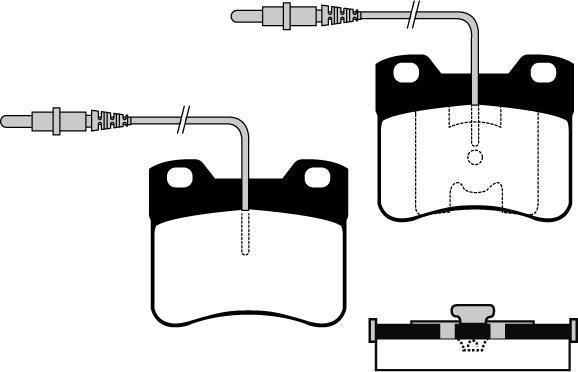 HELLA T4175 - Kit de plaquettes de frein, frein à disque cwaw.fr