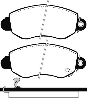 Equal Quality PF1239 - Kit de plaquettes de frein, frein à disque cwaw.fr