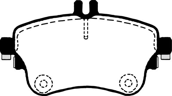 Technika 01869 - Kit de plaquettes de frein, frein à disque cwaw.fr