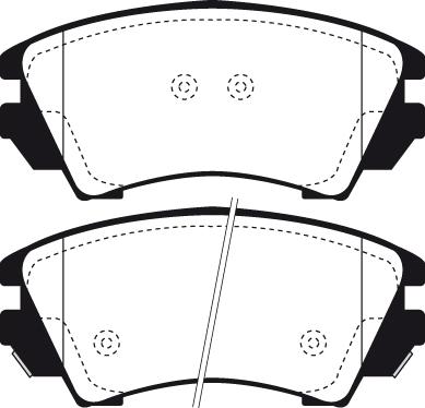 Technika 01812B - Kit de plaquettes de frein, frein à disque cwaw.fr