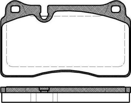 HELLA T1898 - Kit de plaquettes de frein, frein à disque cwaw.fr