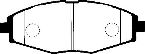 Roulunds Rubber 642281 - Kit de plaquettes de frein, frein à disque cwaw.fr