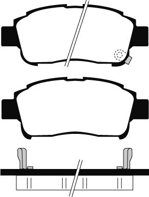 Ruville D83177040 - Kit de plaquettes de frein, frein à disque cwaw.fr