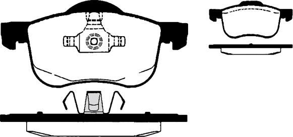 Technika 01327 - Kit de plaquettes de frein, frein à disque cwaw.fr