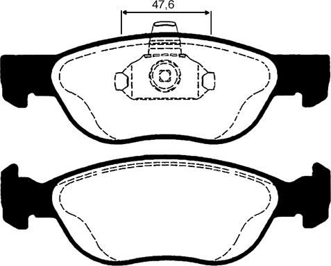 Equal Quality PF1086 - Kit de plaquettes de frein, frein à disque cwaw.fr