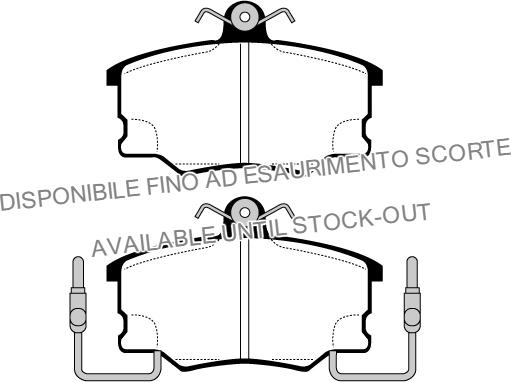 Technika 01281 - Kit de plaquettes de frein, frein à disque cwaw.fr