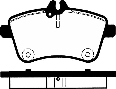 Technika 01768 - Kit de plaquettes de frein, frein à disque cwaw.fr