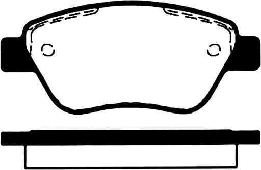 Technika 01713B - Kit de plaquettes de frein, frein à disque cwaw.fr