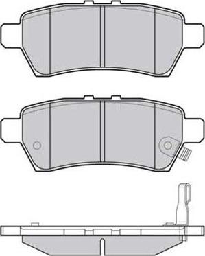 Technika 02304 - Kit de plaquettes de frein, frein à disque cwaw.fr