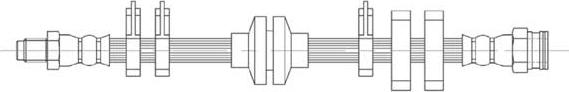 Technika 15025 - Flexible de frein cwaw.fr