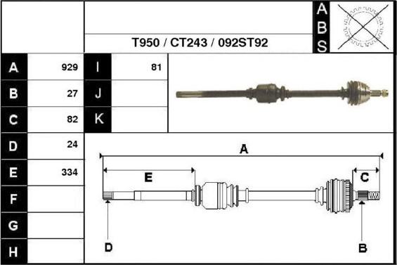 Technika 18092 - Arbre de transmission cwaw.fr