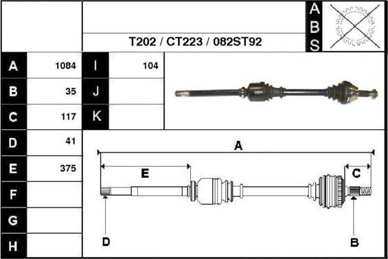 Technika 18082 - Arbre de transmission cwaw.fr