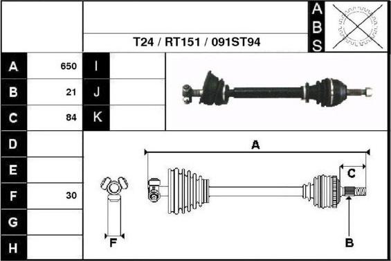 Technika 38091 - Arbre de transmission cwaw.fr