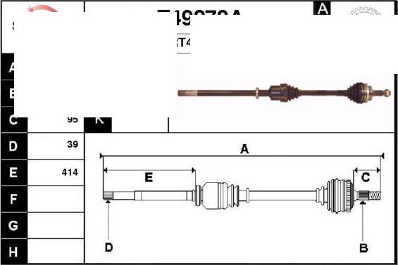 Technika 38270A - Arbre de transmission cwaw.fr