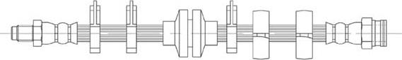 Technika 29669A - Flexible de frein cwaw.fr