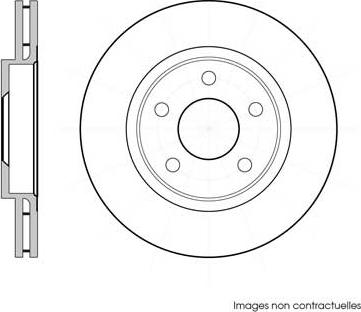 Technika 755428 - Disque de frein cwaw.fr