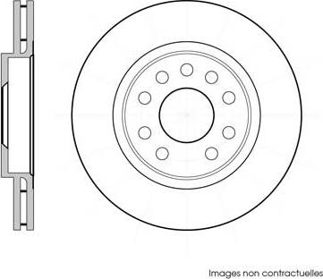 Technika 755269 - Disque de frein cwaw.fr