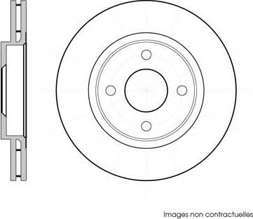 Technika 755201 - Disque de frein cwaw.fr