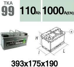 Technika TKA99 - Batterie de démarrage cwaw.fr