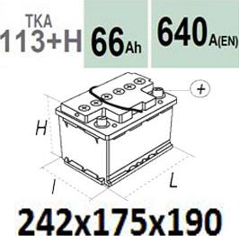 Technika TKA113+H - Batterie de démarrage cwaw.fr