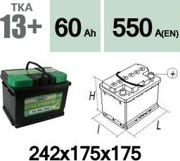 Technika TKA13+ - Batterie de démarrage cwaw.fr