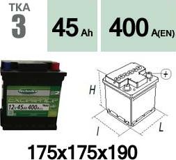 Technika TKA3 - Batterie de démarrage cwaw.fr