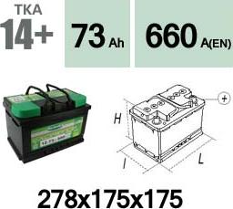 Technika TKA14+ - Batterie de démarrage cwaw.fr