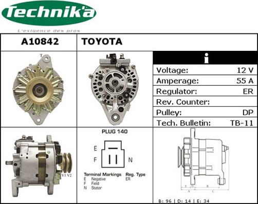 Technika A10842 - Alternateur cwaw.fr