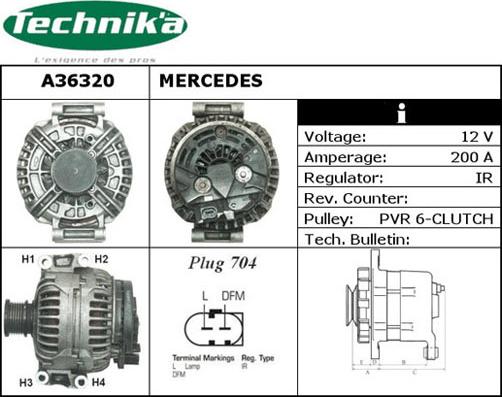 Technika A36320 - Alternateur cwaw.fr