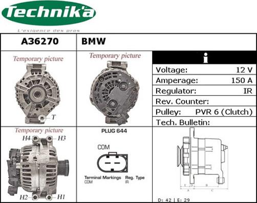 Technika A36270 - Alternateur cwaw.fr