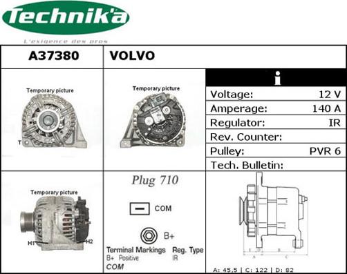 Technika A37380 - Alternateur cwaw.fr