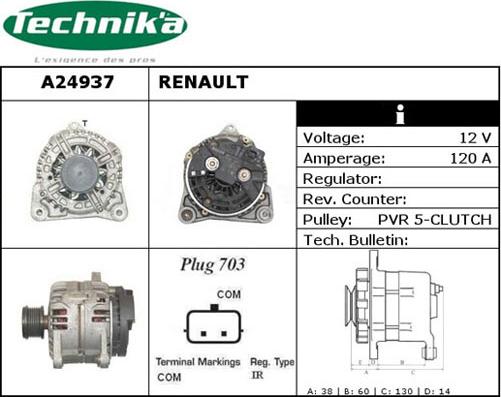 Technika A24937 - Alternateur cwaw.fr